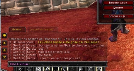 Le dénommé Virusx dans WOW